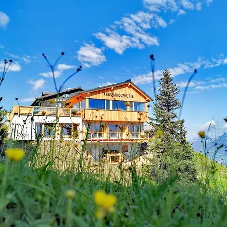 Krummholzhuette Haus im Ennstal